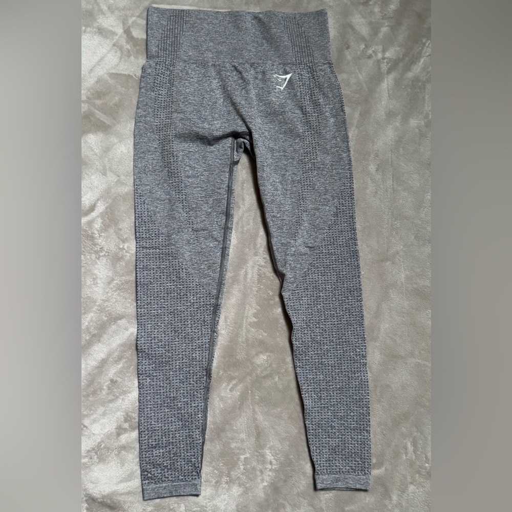 Gray Gymshark Seamless Leggings